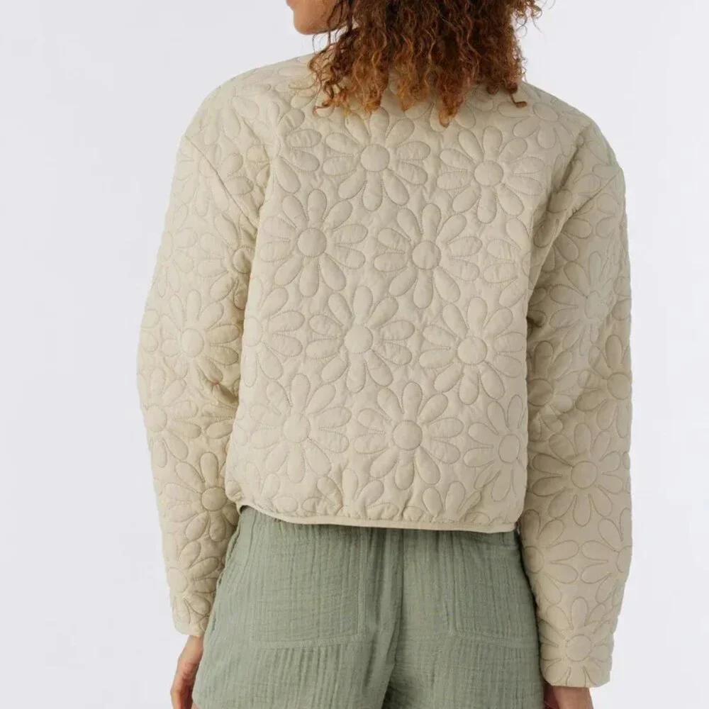 O'Neill Jaxson Floral Quilted Jacket - Picture 3 of 5